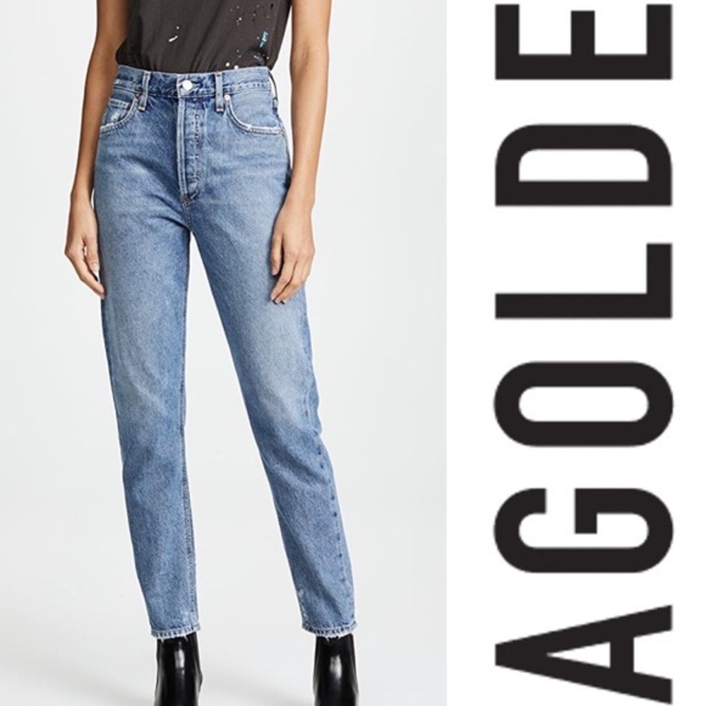 AGOLDE Jamie straight leg